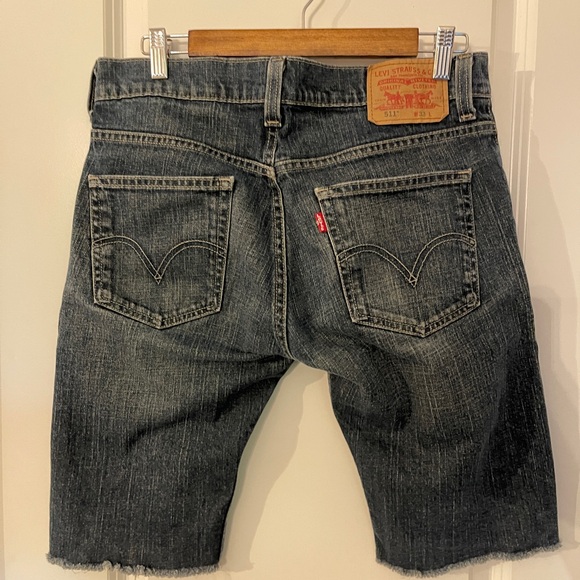 Levi’s 511 Slim Cutoff Shorts - sz 33 - Excellent! - Picture 8 of 8
